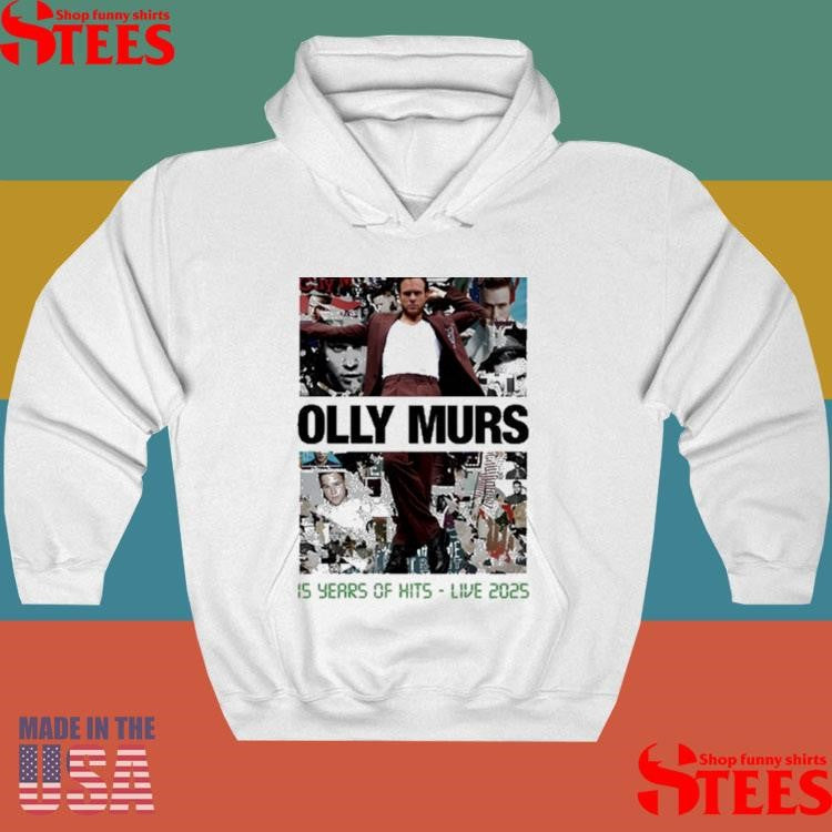 Olly Murs 15 Years Of Hits Live 2025 Shirts