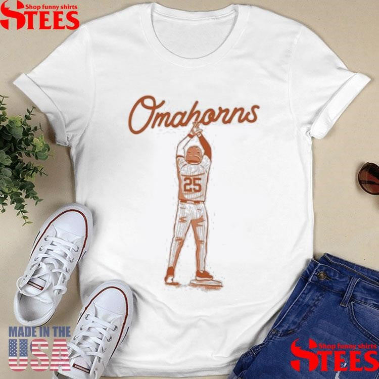 Omahorns Texas Longhorns Baseball Shirts
