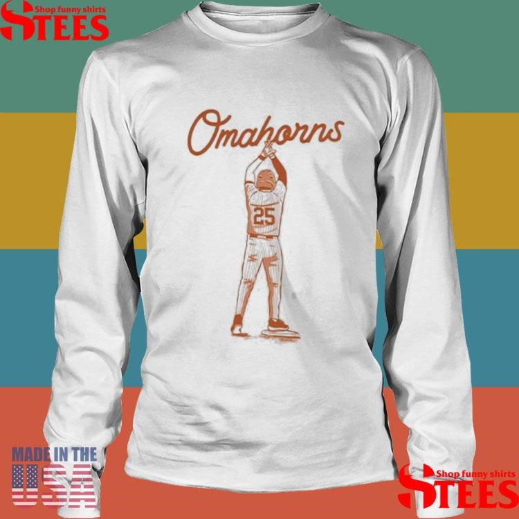 Omahorns Texas Longhorns Baseball Shirts