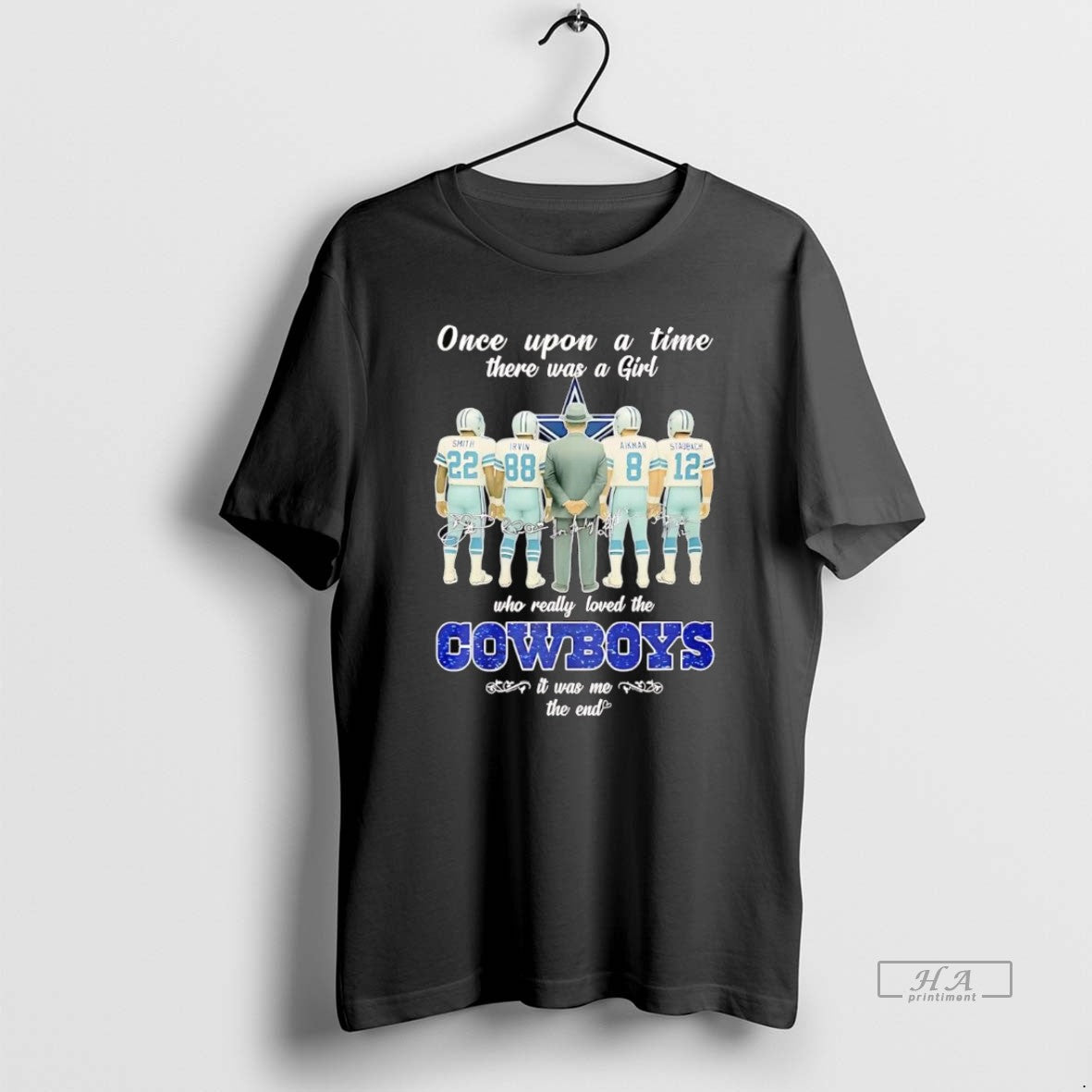 Official Once Upon A Time There Was A Girl Really Loved Dallas Cowboys T-Shirts, Hoodie, Sweatshirt | CiraTrend.com