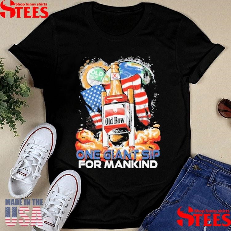 One Giant Sip For Mankind T-shirt