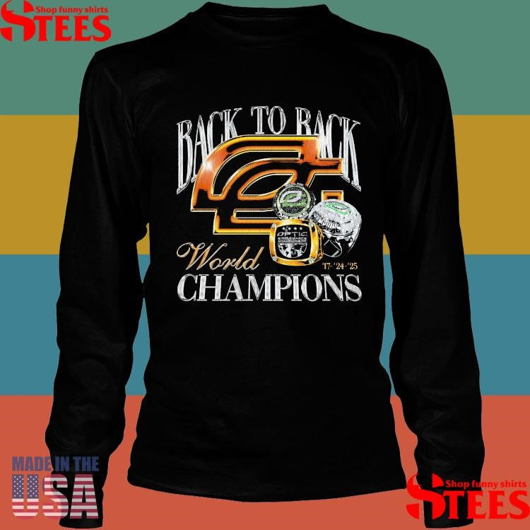 Optic Gaming Back-to-back World Champs 17 24 25 T-shirt