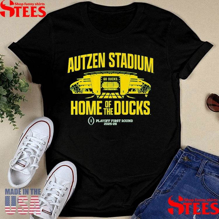 Oregon Football 2025 Cfp Autzen Stadium T-shirt