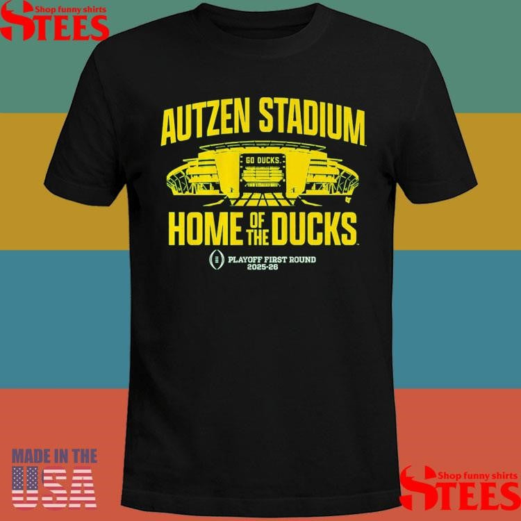 Oregon Football 2025 Cfp Autzen Stadium T-shirt