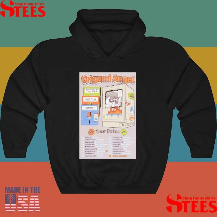 Origami Angel Tour Dates 2025 Poster Shirts