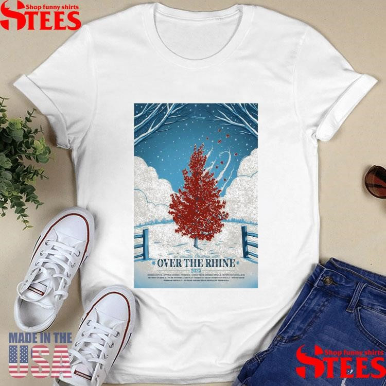 Over The Rhine Acoustic Christmas Tour 2025 T-shirt