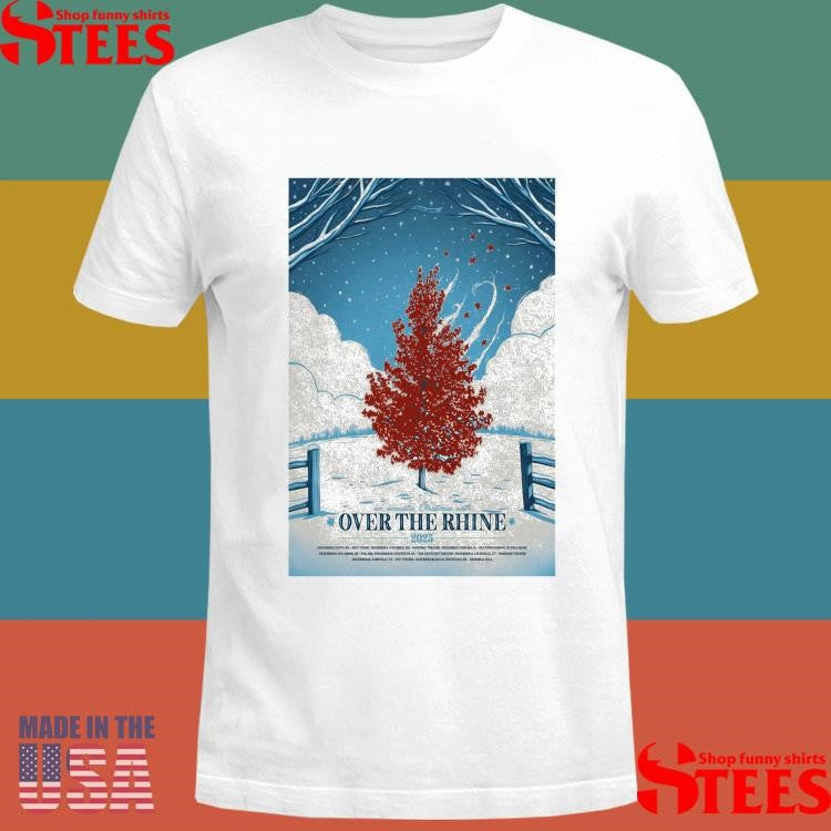 Over The Rhine Acoustic Christmas Tour 2025 T-shirt