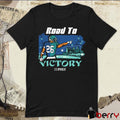 PHLY Road to Victory Philly Football Painting t-shirt
