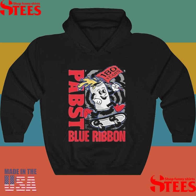 Pabst Blue Ribbon 180 Years Skate Shirts