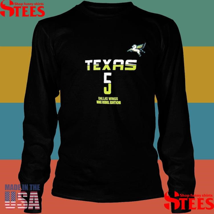 Paige Bueckers Dallas Wings 2025 WNBA Draft Rebel Shirts