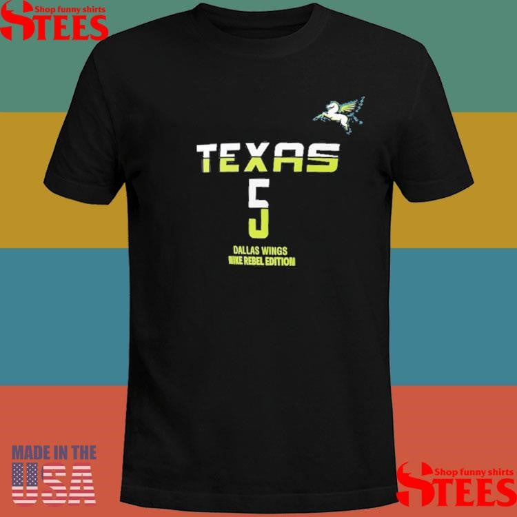 Paige Bueckers Dallas Wings 2025 WNBA Draft Rebel Shirts