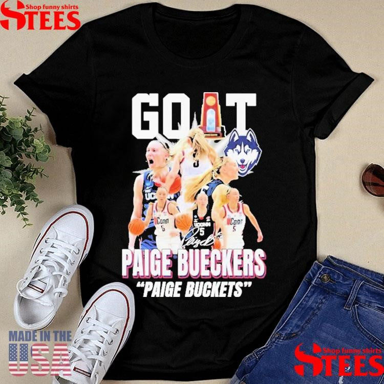 Paige Bueckers Uconn Huskies Goat Ncaa Women’s Basketball Shirts