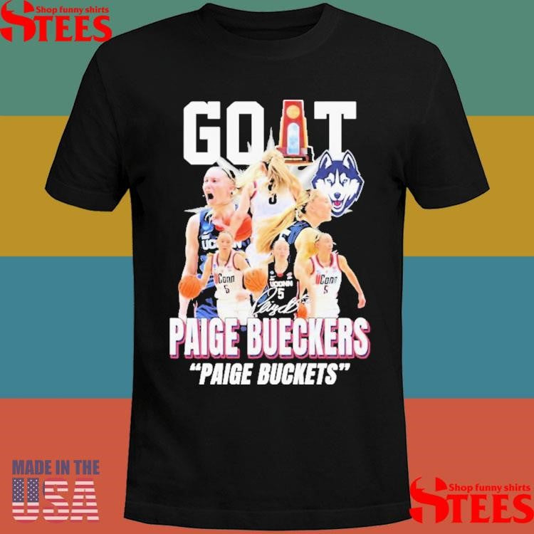 Paige Bueckers Uconn Huskies Goat Ncaa Women’s Basketball Shirts