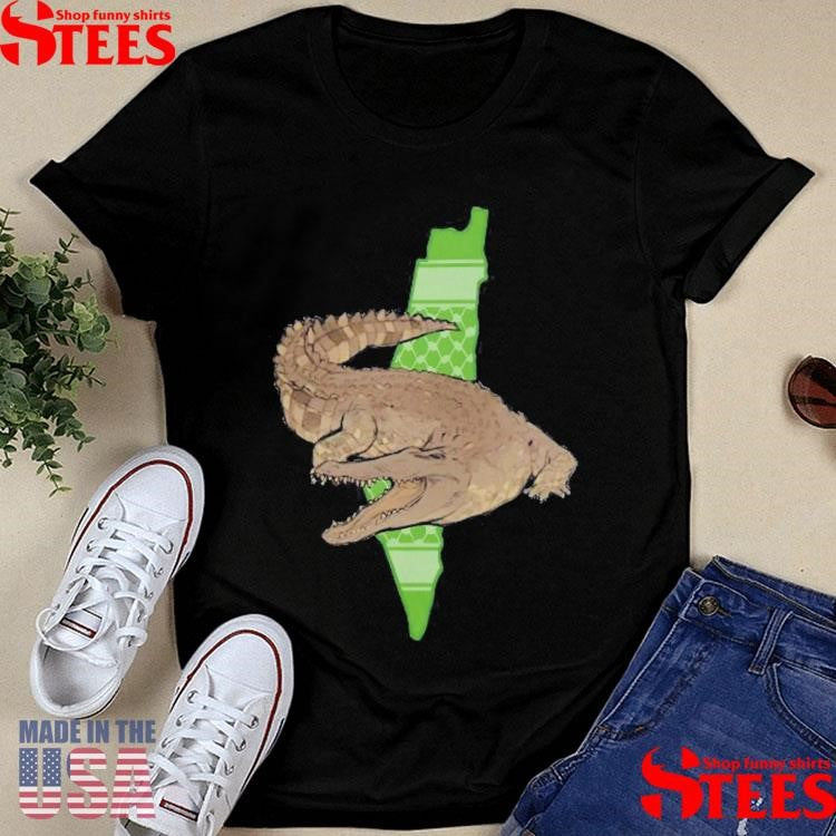 Palestinian Crocodile From Water To Water T-shirt