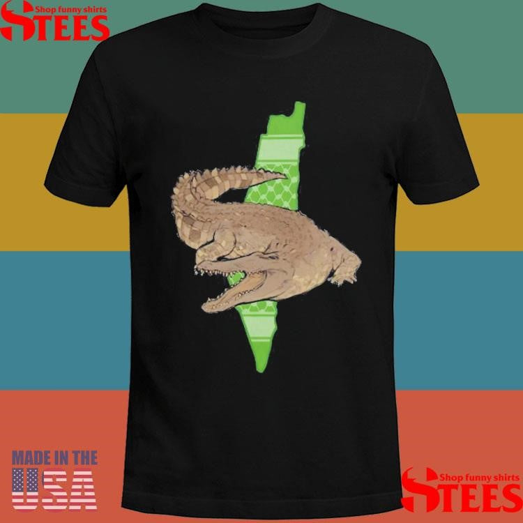 Palestinian Crocodile From Water To Water T-shirt