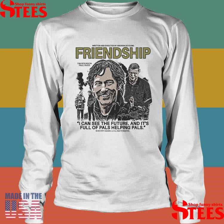 Pals Helping Pals Ivory Friendship T-shirt