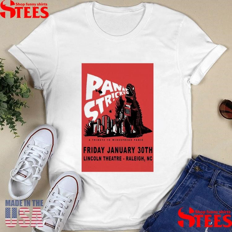 Panic Stricken 1 30 2026 Raleigh Nc T-shirt