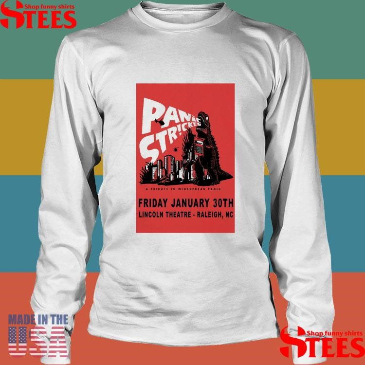 Panic Stricken 1 30 2026 Raleigh Nc T-shirt