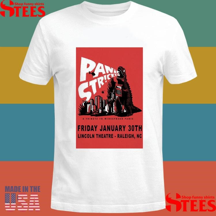 Panic Stricken 1 30 2026 Raleigh Nc T-shirt