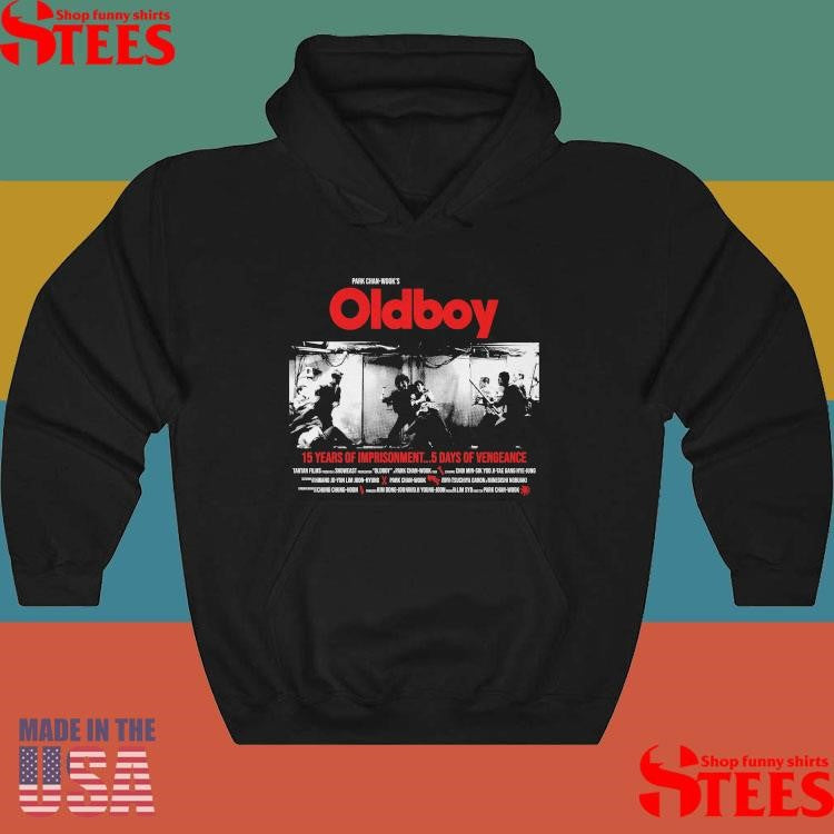 Park Chan Wook’s Old Boy 15 Years Of Imprisonment 5 Days Of Vengeance T-shirt