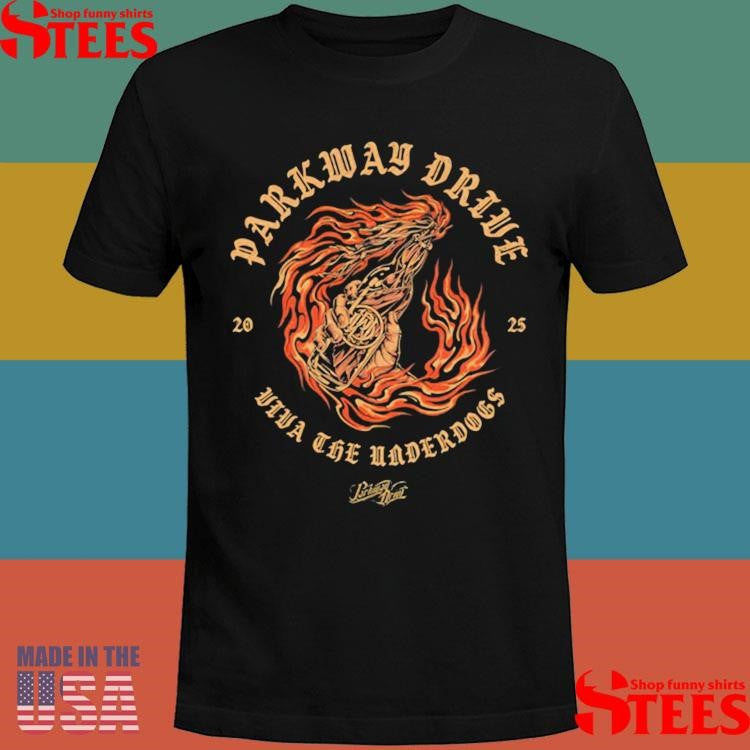 Parkway Drive Viva The Underdogs 5th Anniversary Shirts