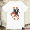 Pat Bryant And Kenari Wilcher Hang Time Illinois Football Graphic t-shirt