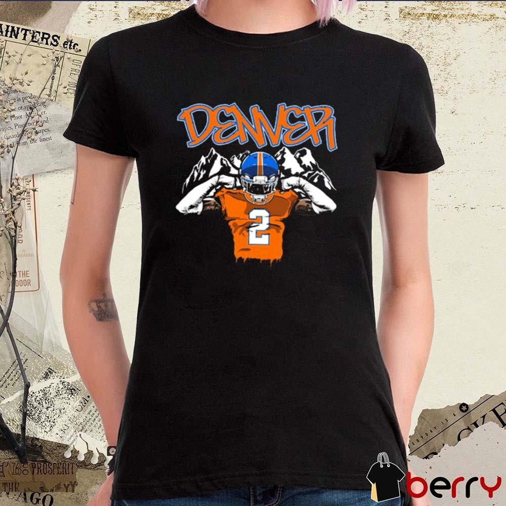 Pat Surtain II #2 Denver Broncos Art t-shirt