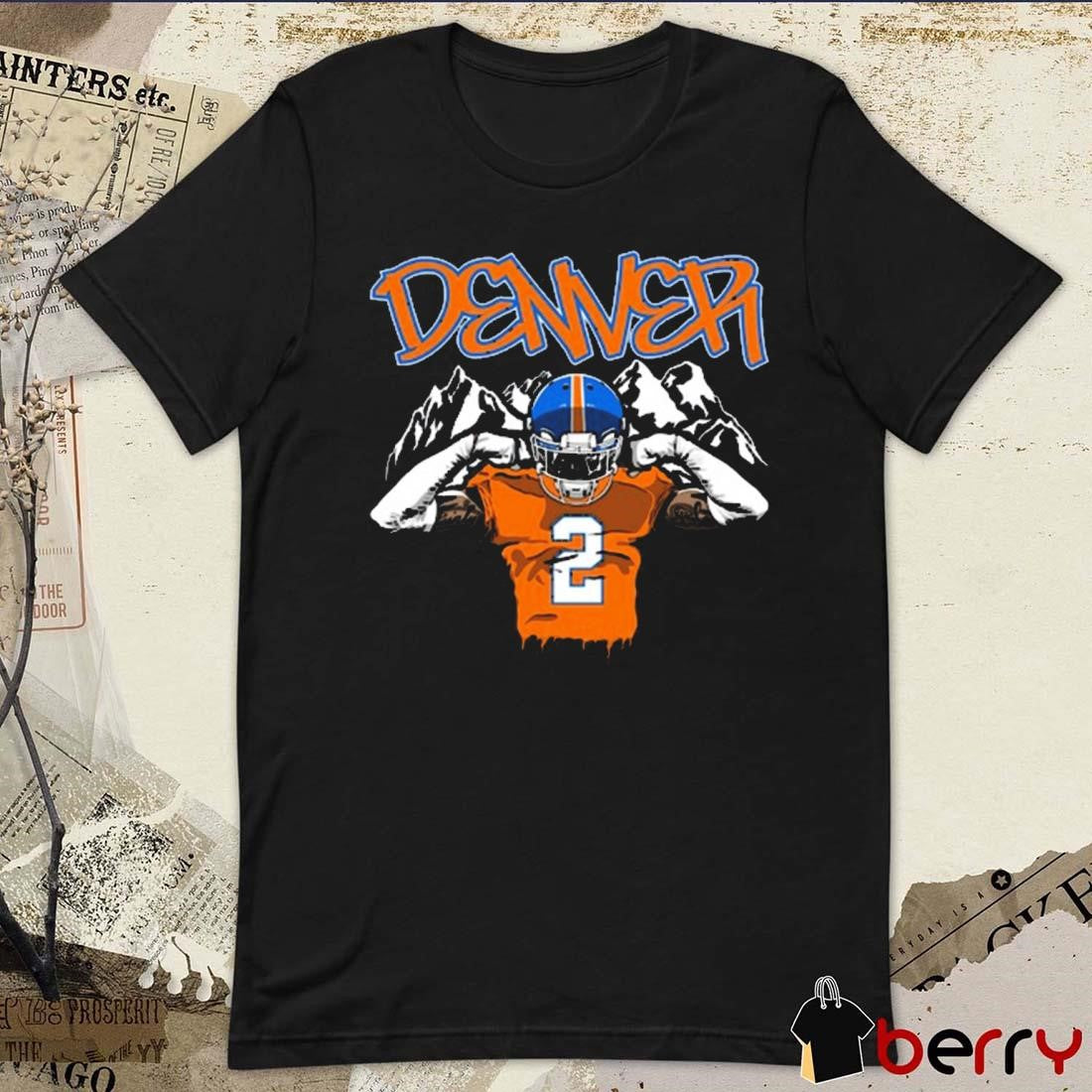 Pat Surtain II #2 Denver Broncos Art t-shirt