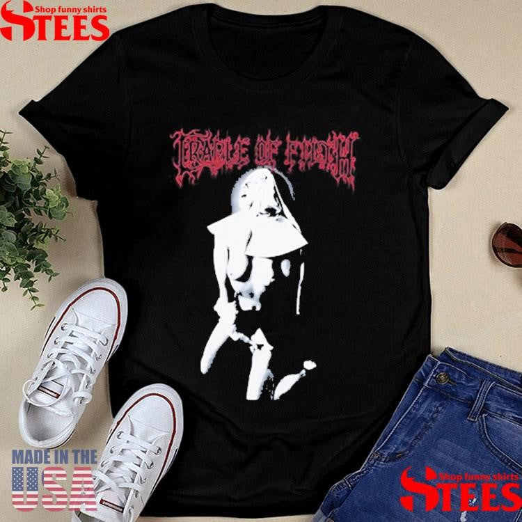 Patron Of The New Cradle Of Filth Cof Iconic Nun T-shirt