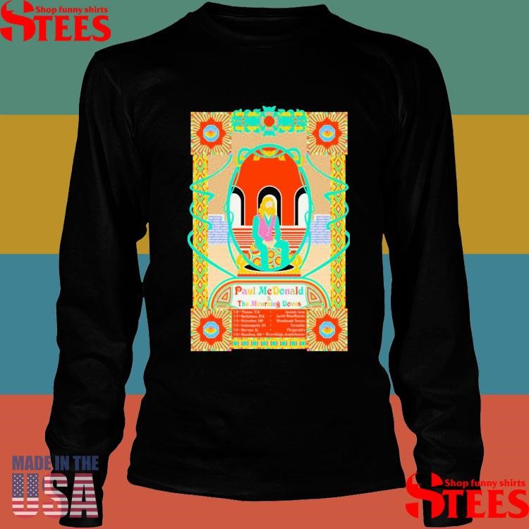 Paul Mcdonald And The Mourning Doves 2025 Summer T-shirt