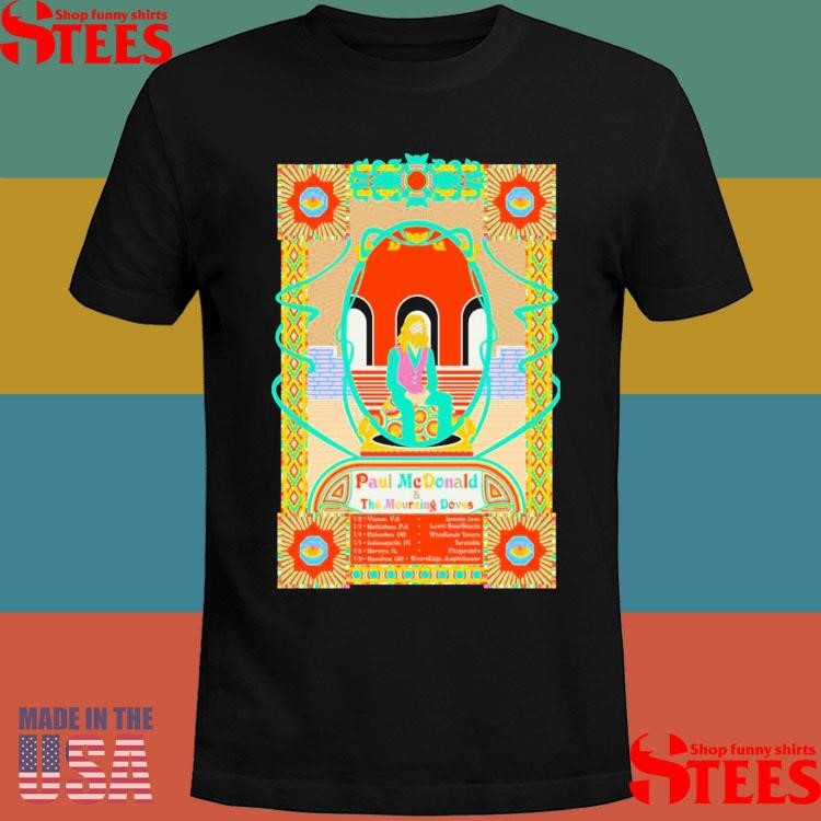 Paul Mcdonald And The Mourning Doves 2025 Summer T-shirt