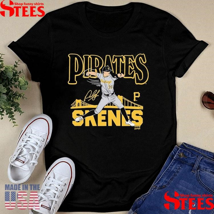 Paul Skenes Pittsburgh Pirates Homage Graphic Player Shirts