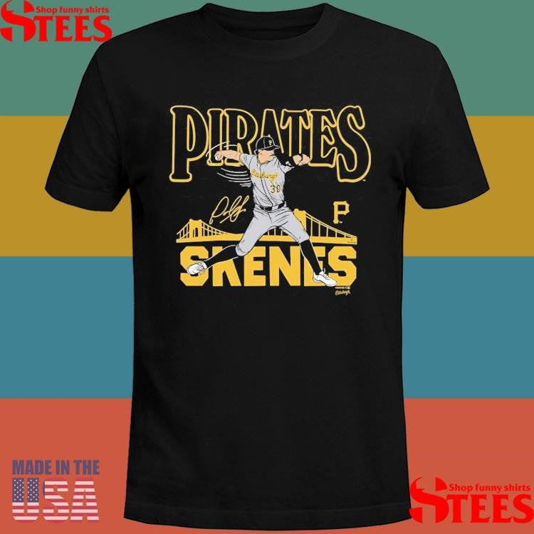 Paul Skenes Pittsburgh Pirates Homage Graphic Player Shirts