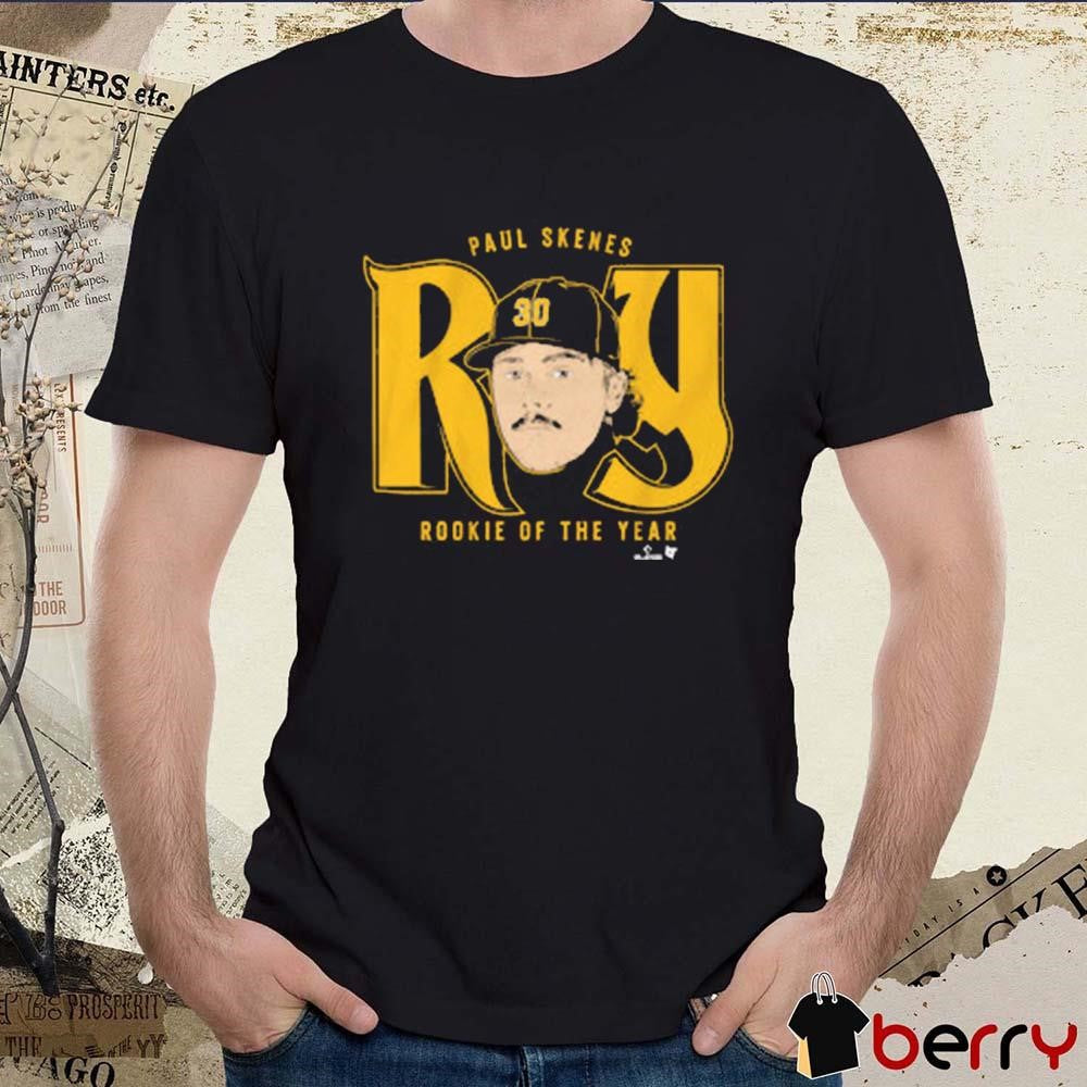 Paul Skenes Rookie of the Year 2024 Pittsburgh Pirates NFL t-shirt