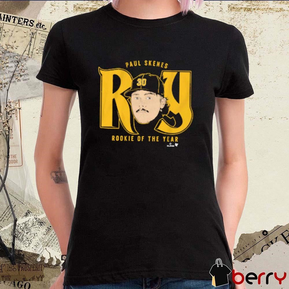 Paul Skenes Rookie of the Year 2024 Pittsburgh Pirates NFL t-shirt