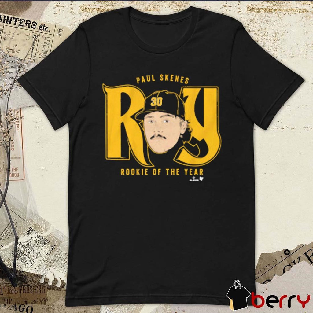 Paul Skenes Rookie of the Year 2024 Pittsburgh Pirates NFL t-shirt