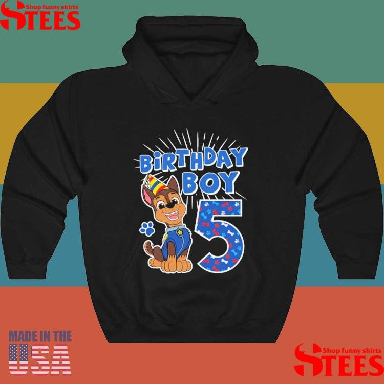 Paw Patrol Birthday Five Shirts