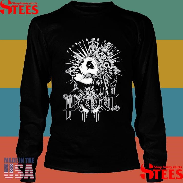 Payable On Death P.o.d. Skull T-shirts