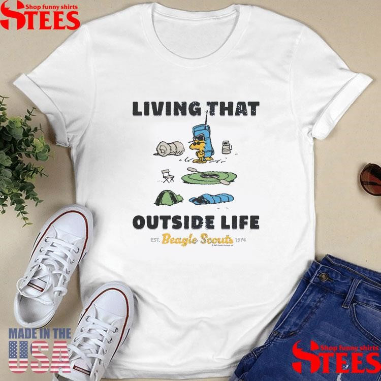 Peanuts Living That Outside Life Shirts