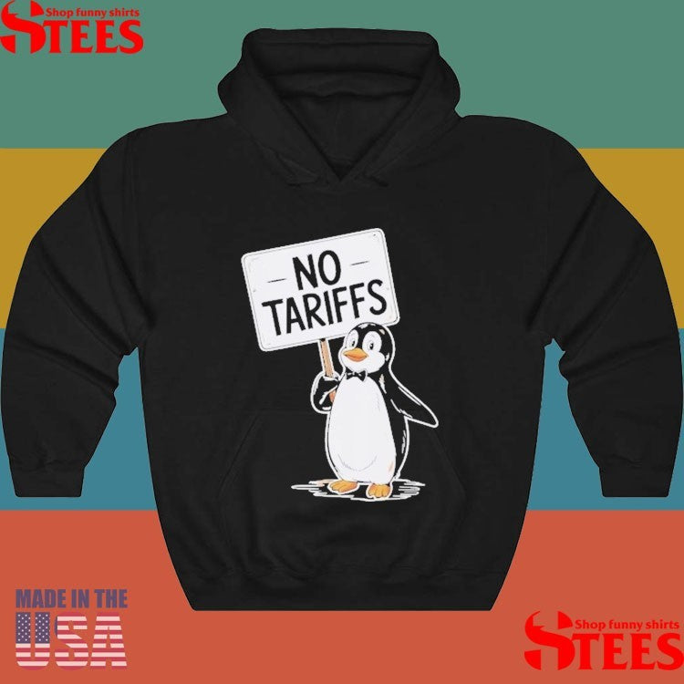 Penguins No Tariffs Tax Shirts