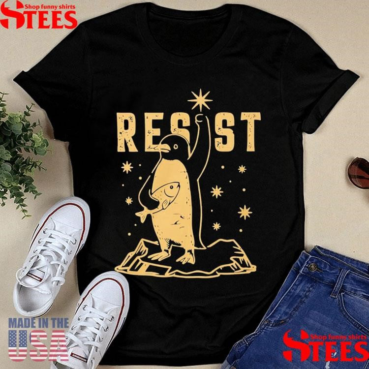 Penguins Resist Funny Anti-Trump Penguin Shirts