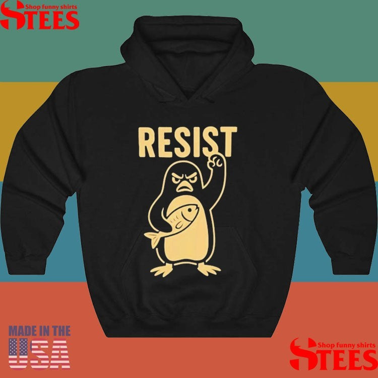 Penguins Resist Funny Anti-trump Penguin Tariffs Shirts