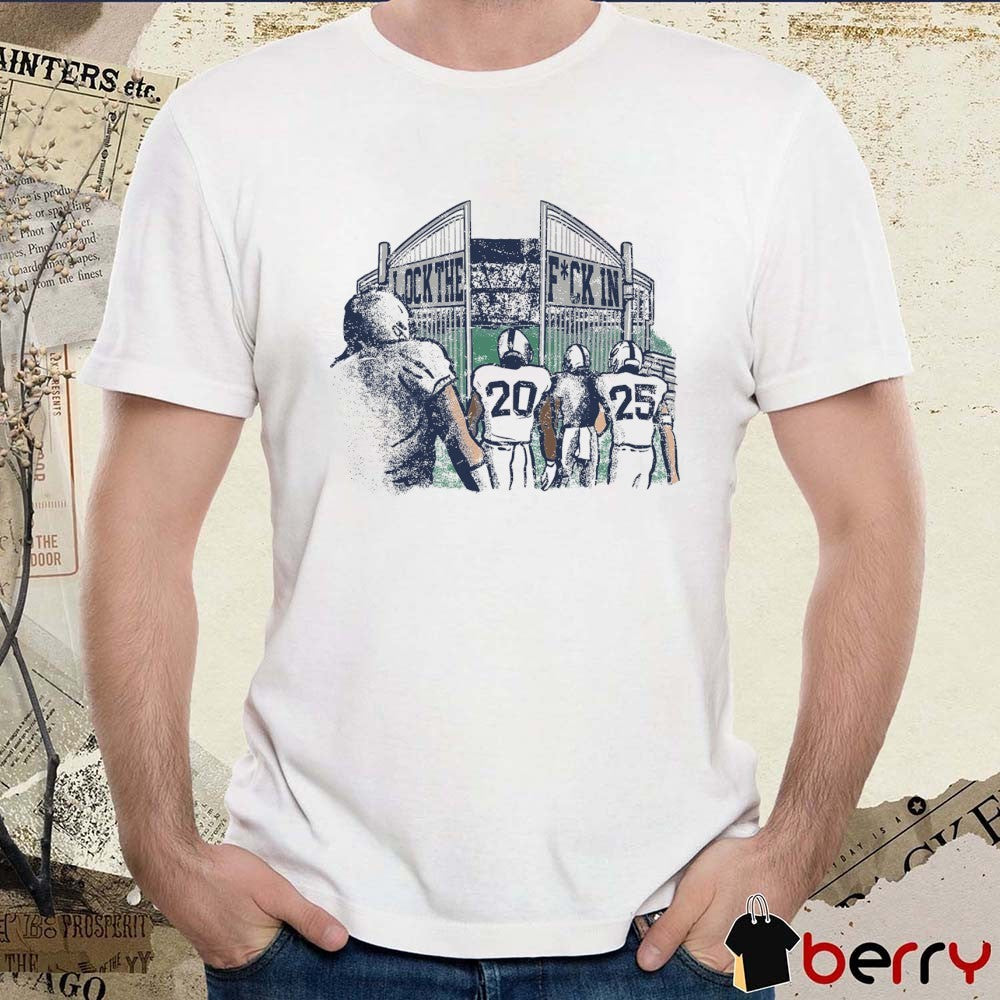 Penn State Nittany Lions Football NCAA Lock The Fuck In PA Painting t-shirt