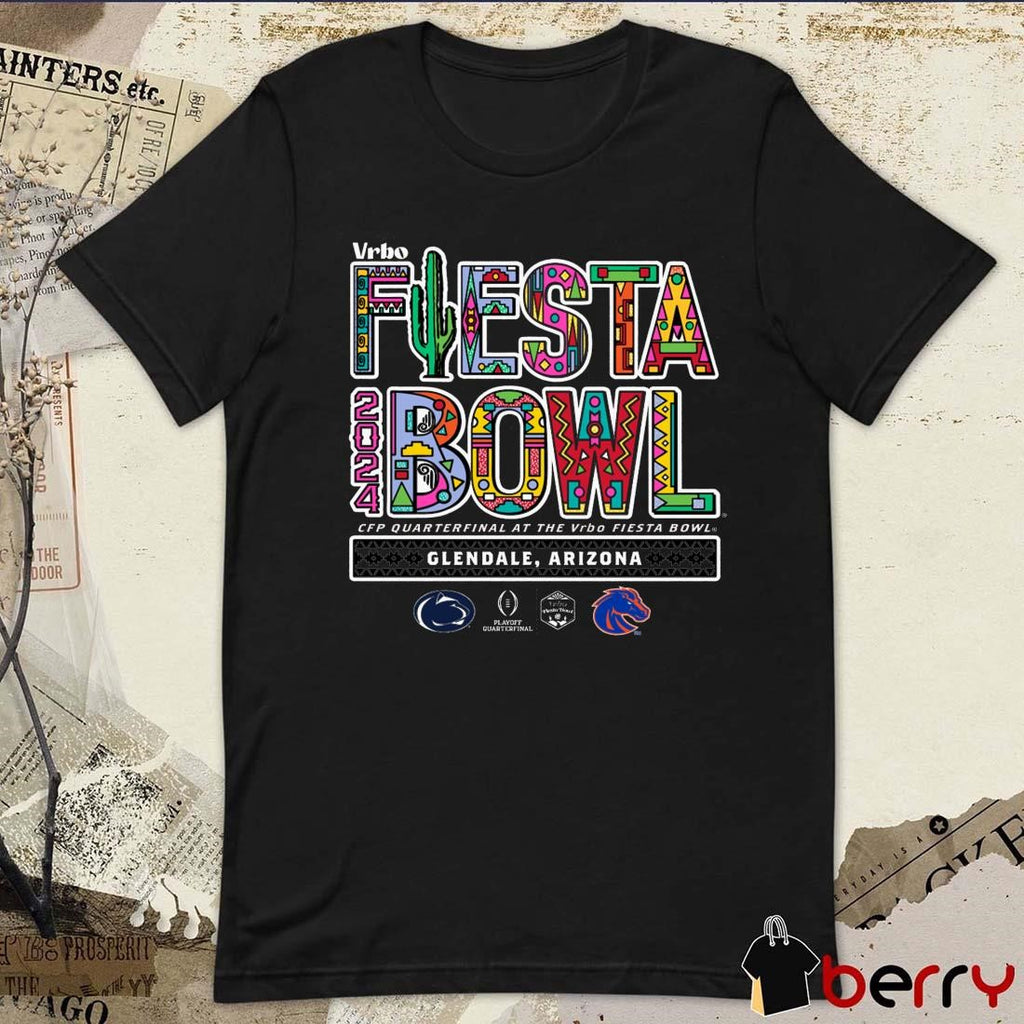 Penn State Nittany Lions Vs Boise State Broncos Matchup 2024 CFP Vrbo Fiesta Bowl Desert Lights t-shirt