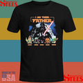 Personalized Father’s Day With Kids’s Names, Space Dad Shirts
