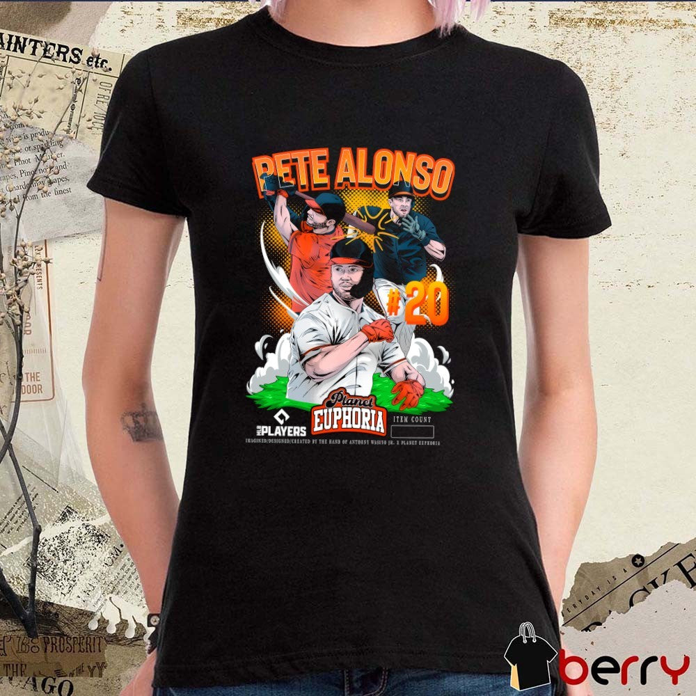 Pete Alonso V2 Baltimore Orioles MLB 2026 Planet Euphoria Art t-shirt