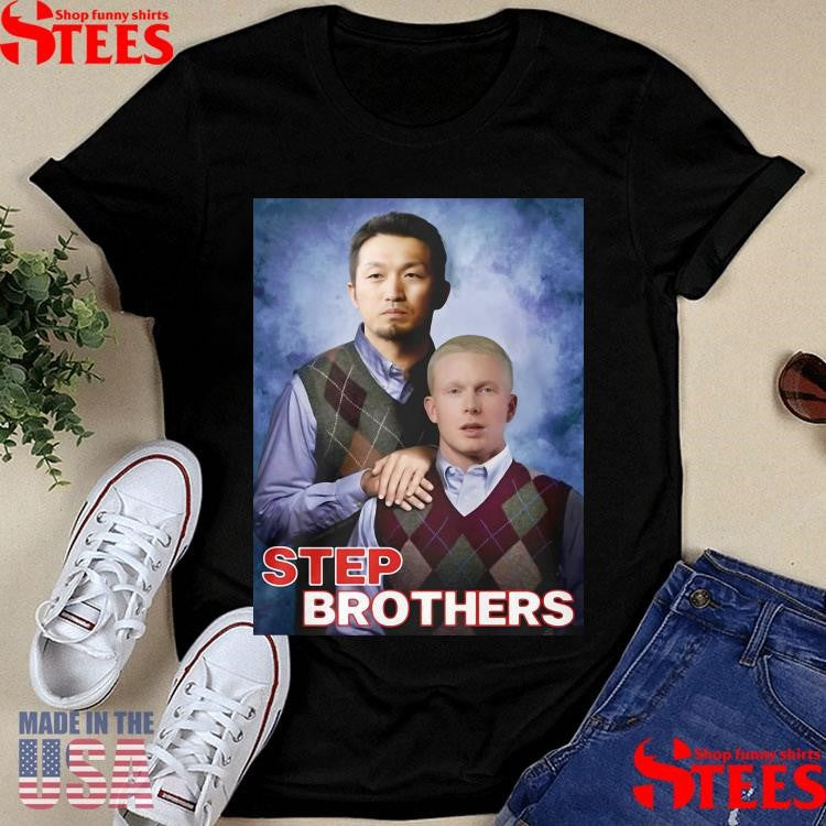 Pete Crow And Seiya Suzuki Step Brothers T-shirt