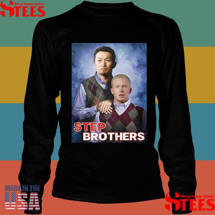 Pete Crow And Seiya Suzuki Step Brothers T-shirt