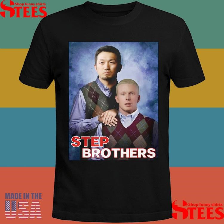 Pete Crow And Seiya Suzuki Step Brothers T-shirt