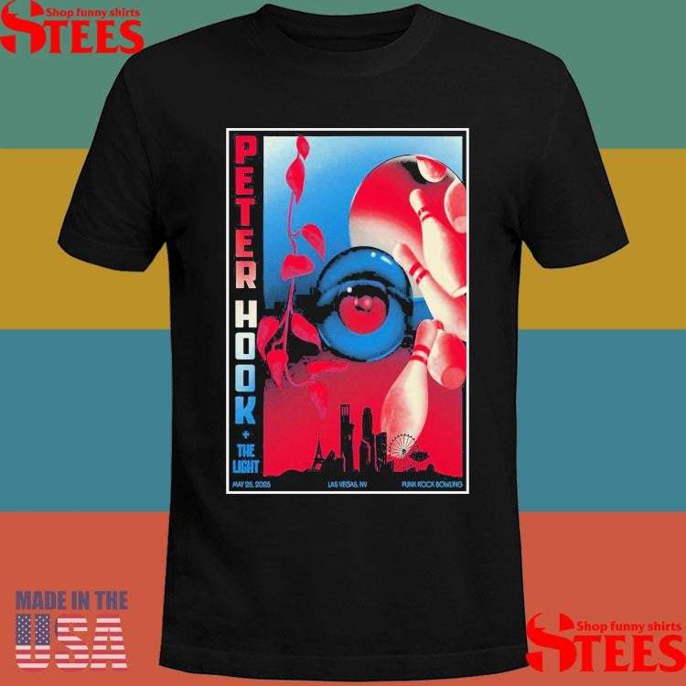 Peter Hook & The Light Punk Rock Bowling Las Vegas, Nv May 25 2025 Tour Shirts